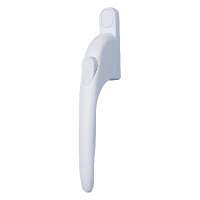 SECURISTYLE Virage In Line Espag Handle 40mm Non-Locking  - White