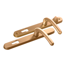 FAB & FIX Balmoral 92/62 Lever/Lever Snib UPVC Furniture  - Gold