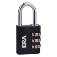 ERA  Combination Padlock 30mm - Black