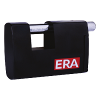 ERA Professional Maximum Security Sliding Shackle Padlock 89mm - Black