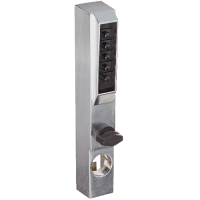 DORMAKABA 3000 Series Narrow Style Digital Lock Body Only  - Satin Chrome