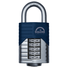 SQUIRE Vulcan Open Boron Shackle Combination Padlock 60mm  - Blue & Silver