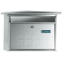 ARREGUI Deco Mailbox  - Satin Stainless Steel