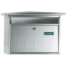 ARREGUI Deco Mailbox  - Satin Stainless Steel