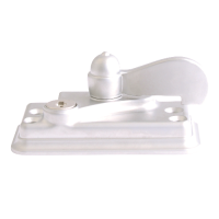 ERA High Security Heritage Lever Pivot Lock  - White