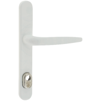 TROJAN TS007 2 Star UPVC Lever Handle White