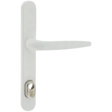 TROJAN TS007 2 Star UPVC Lever Handle White