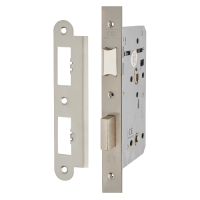 UNION 60mm HD72 Bathroom Lock Square - Stainless Steel