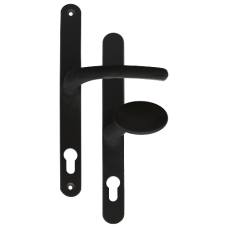 FAB & FIX Blenheim Offset Lever / Pad 92/62PZ  - Black