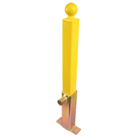 BULLDOG Budget Removable Hitch Post GA70  - Yellow