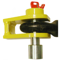 BULLDOG Trailer Eye Lock SA12 50mm - Yellow