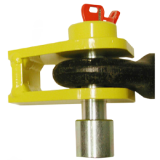 BULLDOG Trailer Eye Lock SA11 33mm - Yellow