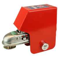 BULLDOG P6E Hitch Lock  - Red