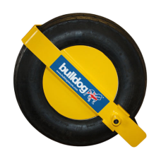 BULLDOG Trailclamp To Suit Small Trailers TC300 Suits Tyres 260mm Width 254mm Rim Diameter - Yellow