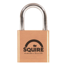 SQUIRE Lion Range Brass Open Shackle Padlocks 25mm Keyed To Differ 