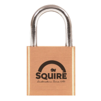 SQUIRE Lion Brass Open Shackle Padlock KA 30mm Keyed Alike1 LN3 KEY NO. 32342