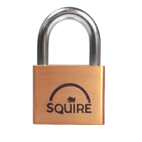 SQUIRE Lion Brass Open Shackle Padlock KA 40mm Keyed Alike1 LN4 KEY NO. 23423