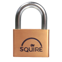 SQUIRE Lion Brass Open Shackle Padlock KA 60mm Keyed Alike1 LN60 KEY NO. 24342