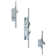 YALE AutoSecure Lever Operated Latch & Hookbolt Split Spindle - 2 Hook 20mm 35/92 20mm