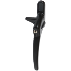 ERA Charisma Inline Cockspur Locking Espag Handle 12mm Right Handed Locking  - Black