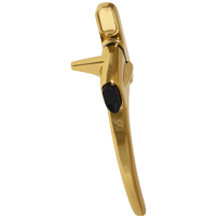 ERA Charisma Inline Cockspur Non Locking Espag Handle 21mm Right Handed Non Locking  - Polished Gold