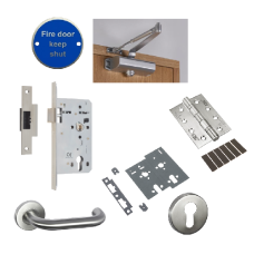 UNION Latch Fire Door Kit J-FDK-LATCH