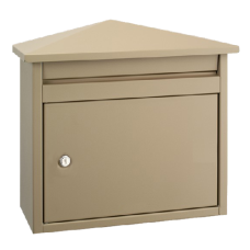 DAD Decayeux D560 Series Post Box  - Beige