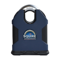 SQUIRE SS100CS Stronghold Closed Shackle Dual Cylinder Padlock Each Cylinder On Same Key/KA