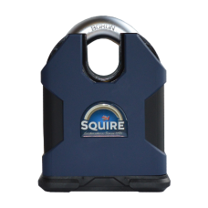 SQUIRE SS100CS Stronghold Closed Shackle Dual Cylinder Padlock Each Cylinder On Same Key/KA