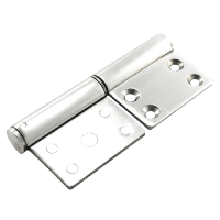 HOOPLY Container Window Shutter Flag Hinge Left Handed - Satin Stainless Steel