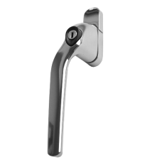 MILA Hero Offset Espag Handle - 40mm Left Handed  - Polished Chrome