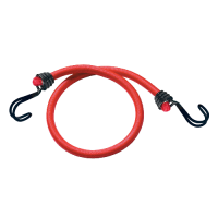 MASTER LOCK Twin Wire Bungee Cord Set of Two 60cm x 8mm - Red