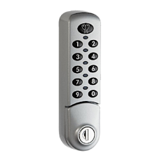 L&F 3780 Digital Combination Lock  - Silver