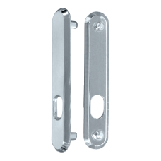 KICKSTOP 9600 188mm LockGuard  Oval - Chrome Plated