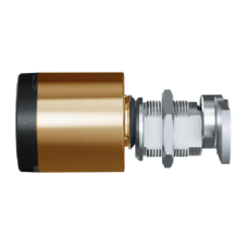 EVVA AirKey Proximity Cam Lock MB27 27mm  - Polished Brass