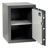 CHUBBSAFES Zeta Grade 1 Certified Safe £10K Rated 50K 52 Litres 86Kg - Dark Grey