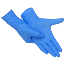 ALDRIDGE Powder Free Nitrile Gloves Box Of 100 Large - Blue