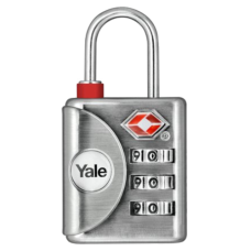 YALE YTP1 TSA Combination Padlock  - Silver