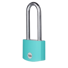 YALE YE3B Aluminium Long Shackle Padlock Teal