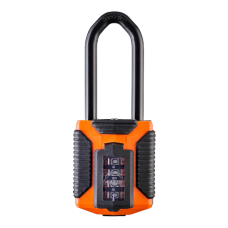 SQUIRE CP50/ATL - All Terrain Combination Padlock Long Shackle  - Orange