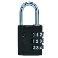 ABUS 144 30 Combination Padlock 30mm Body - Black