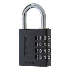 ABUS 144 40 Combination Padlock 40mm Body - Black