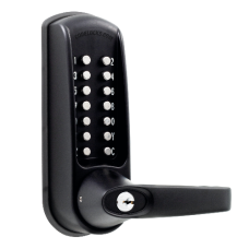 CODELOCKS CL0600 Marine Grade Digital Lock Front Only To Suit Panic Latch  - Black