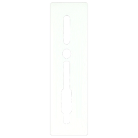 SASHSTOP Torchguard Door Handle Protector 30 45 Backset 300mm x 75mm Long Above/Below 223501 - White