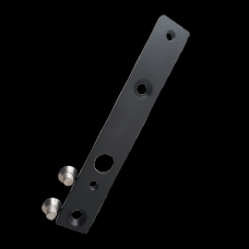 BORG LOCKS S331 140mm Adaptor Plate to Suit BL3030 & BL3080 140mm Fixing Centres - Black (Marine Grade Pro)