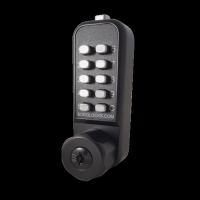 BORG LOCKS BL1706 Vertical Mini Cabinet Lock Easicode Pro c w Cam And Key Override BL1706 MG Pro - Black (Marine Grade Pro)