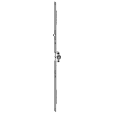 ROTO NT Espagnolette 15mm Backset With Centred Variable Handle Height 400mm 259718 - Silver