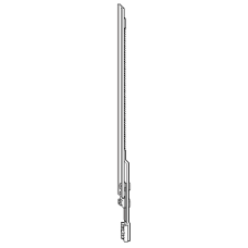 ROTO NT Espagnolette Extension 330 330mm 489993 - Silver