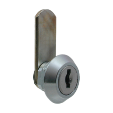 L&F 0201 Mini Nut Fix Camlock 8mm Keyed To Differ - Chrome Plated