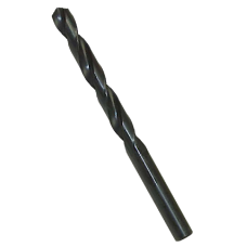 LABOR HSS Metric Roll Forged Spiral Twist Drill Bit DIN338 6mm x 93mm - Black